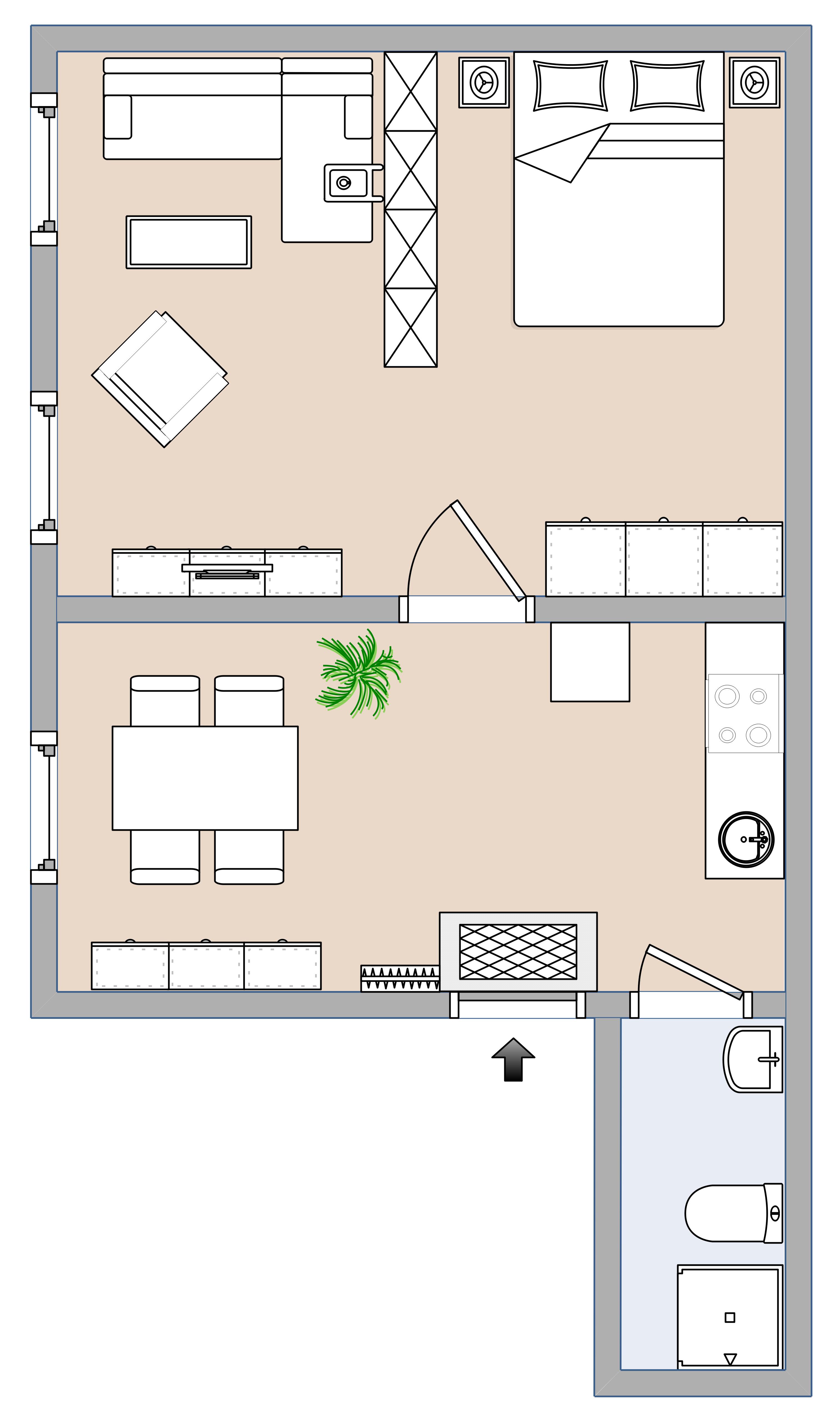 Wundersch&ouml;ne 2-Zimmer-Wohnung in Alt-Eggenberg