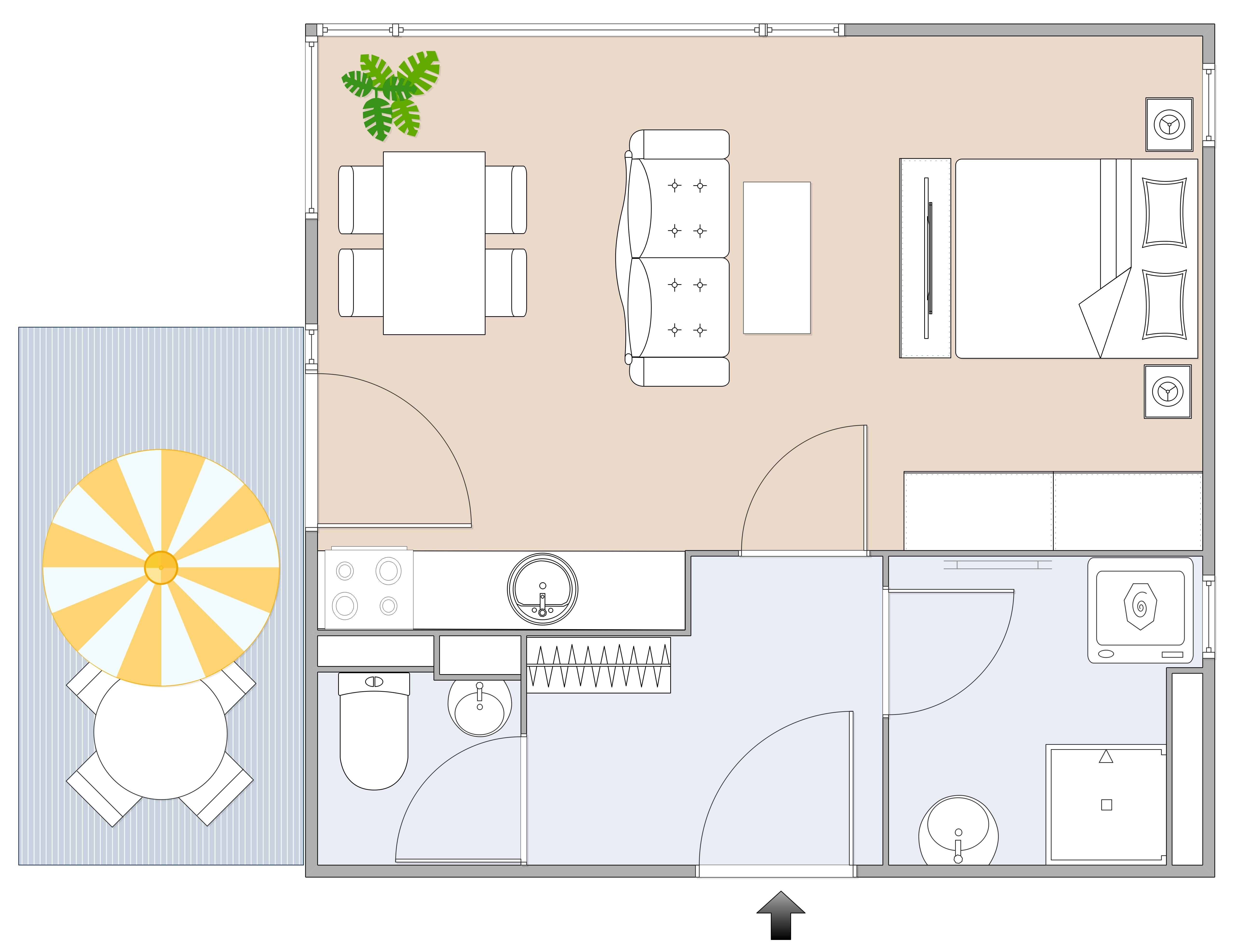 Gef&ouml;rderte 2-Zimmer Neubauwohnung mit Balkon