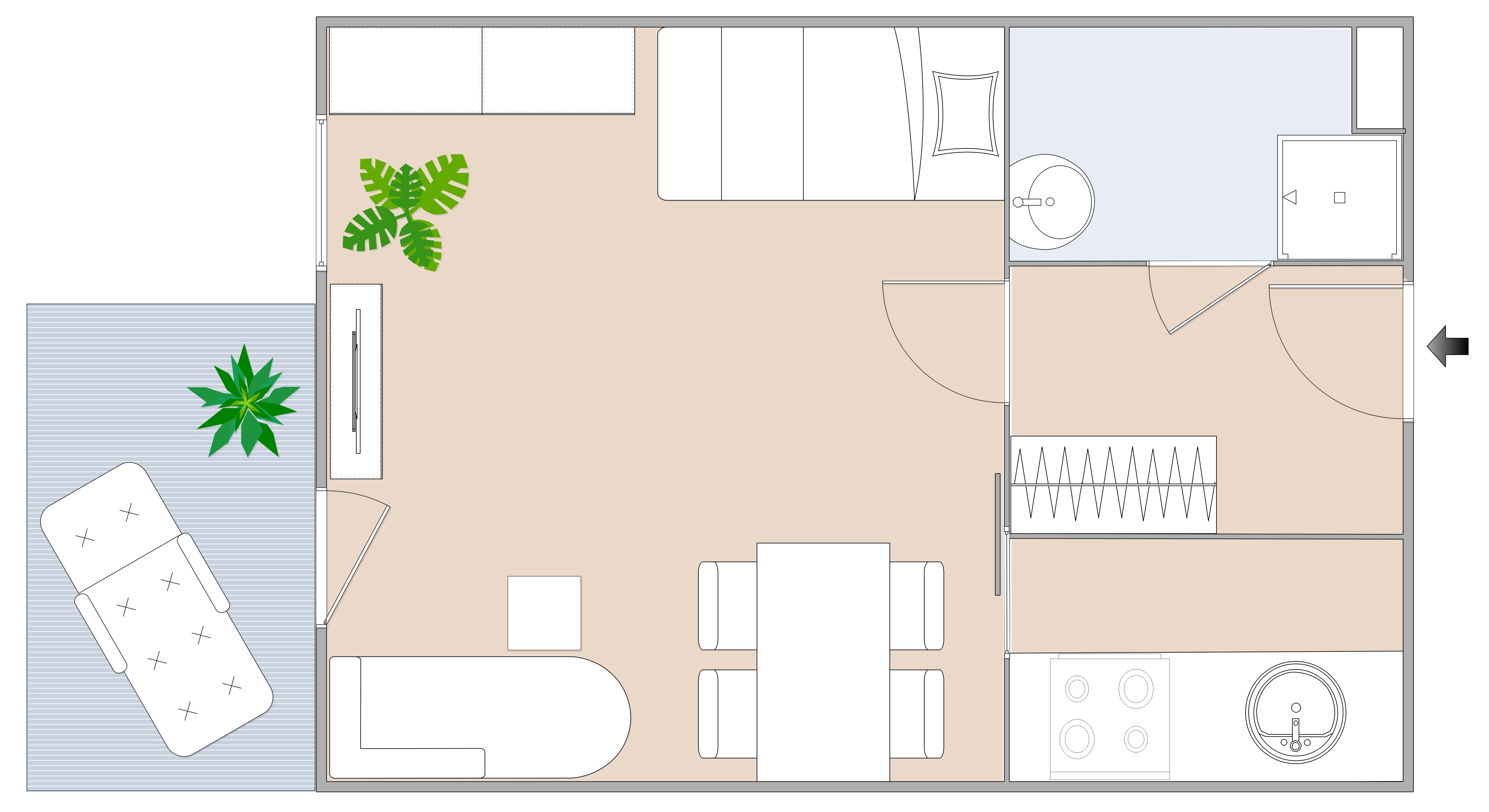 Helle Neubauwohnung mit Balkon im 2. Stock